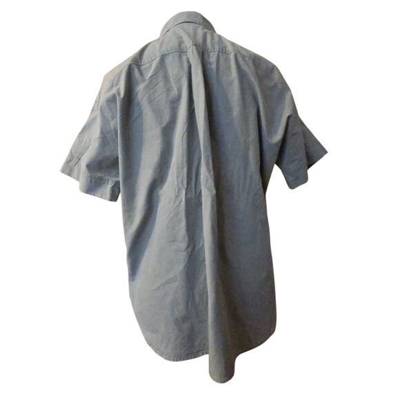 J. Crew Size 8 Boxy Shirt Button Up Forest Safari Green Earthy Preppy - Picture 2 of 7